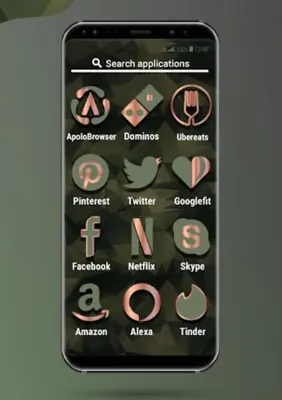 Apolo Army - Theme, Icon pack, Wallpaper android App screenshot 0