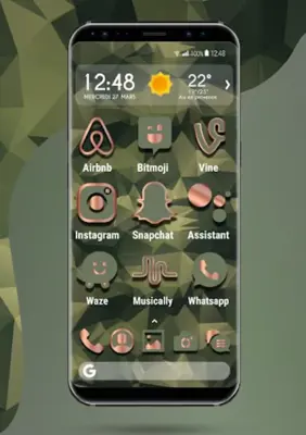 Apolo Army - Theme, Icon pack, Wallpaper android App screenshot 1